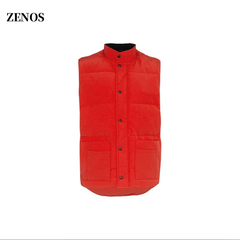 E宽松时尚马甲冬季防风立领百搭外套卡码拍小