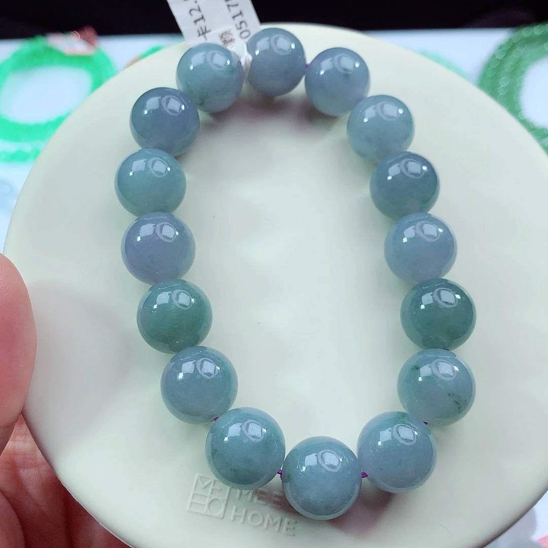 未镶嵌手链翡翠卡12.5