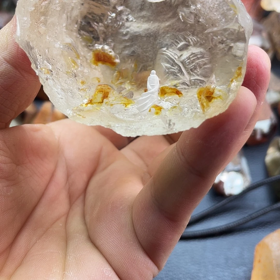 P***、水晶珠宝半成品未镶嵌