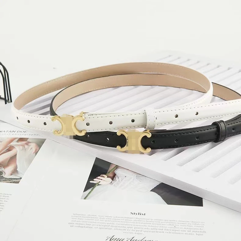 凯旋门细腰带女牛仔裤百搭装饰配裙子皮带夏季秋季时尚裤带现货