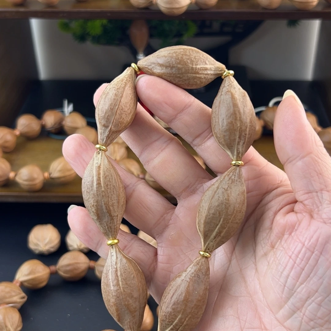 橄榄核吊坠梅林大榄核素串精品返场
