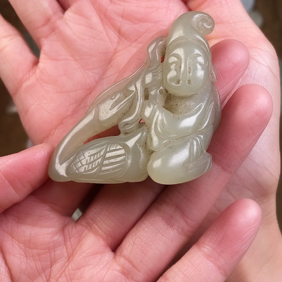 和田玉（糖玉）未镶嵌颈饰