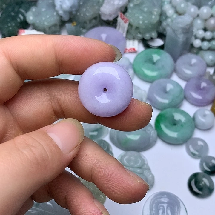 翡翠未镶嵌颈饰天然翡翠
