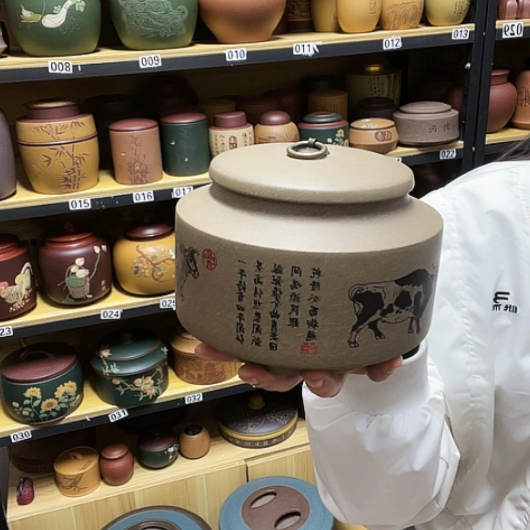 【闪购商品】紫砂茶叶罐紫砂茶叶罐