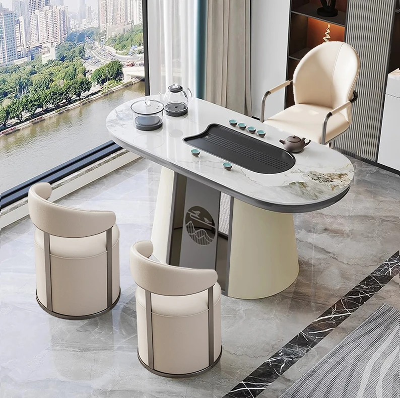 茶桌茶台一整套阳台茶桌茶椅组合茶台最新款2025高档大气茶台茶桌