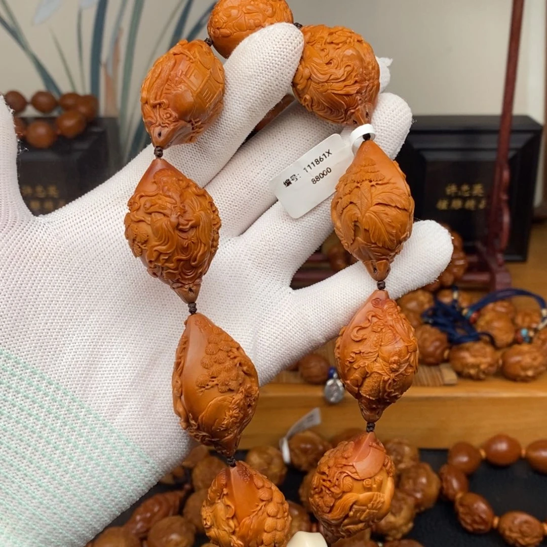 手串橄榄核许忠英老师九路财神2.65×4.0