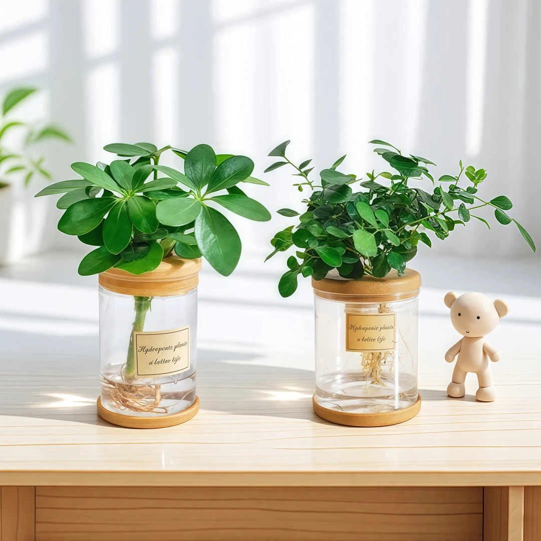 【灵犀物造】九里香鸭脚木盆栽室内办公室桌面好养净化驱蚊SY