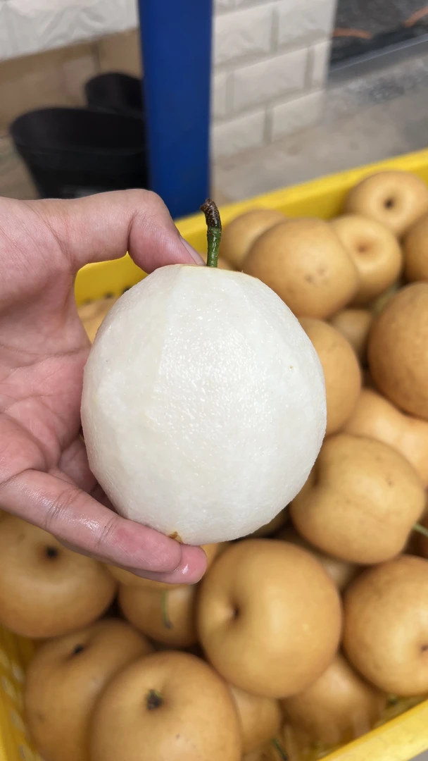 广西灌阳高山雪梨翠玉扁担妹妹家乡的梨子