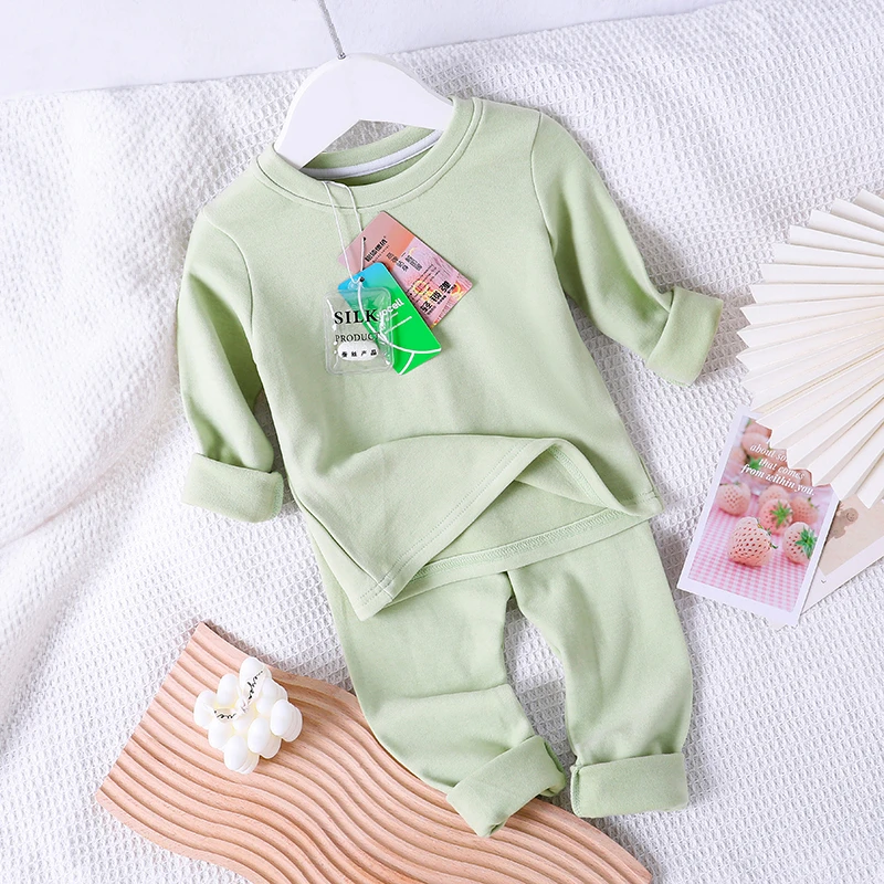 TC.KIDS福利款#63280  TC.KIDS女童品牌秋冬汉服家居服保暖衣套装