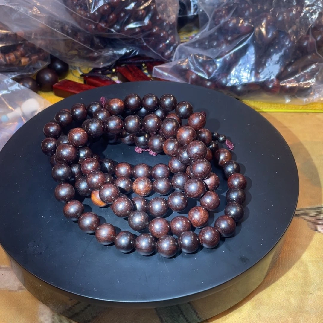 檀香紫檀（小叶紫檀）1.2，108颗精品长串
