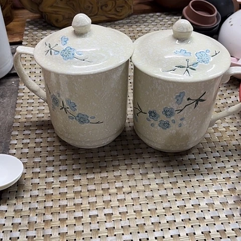 微瑕，不能明火，2套盖杯