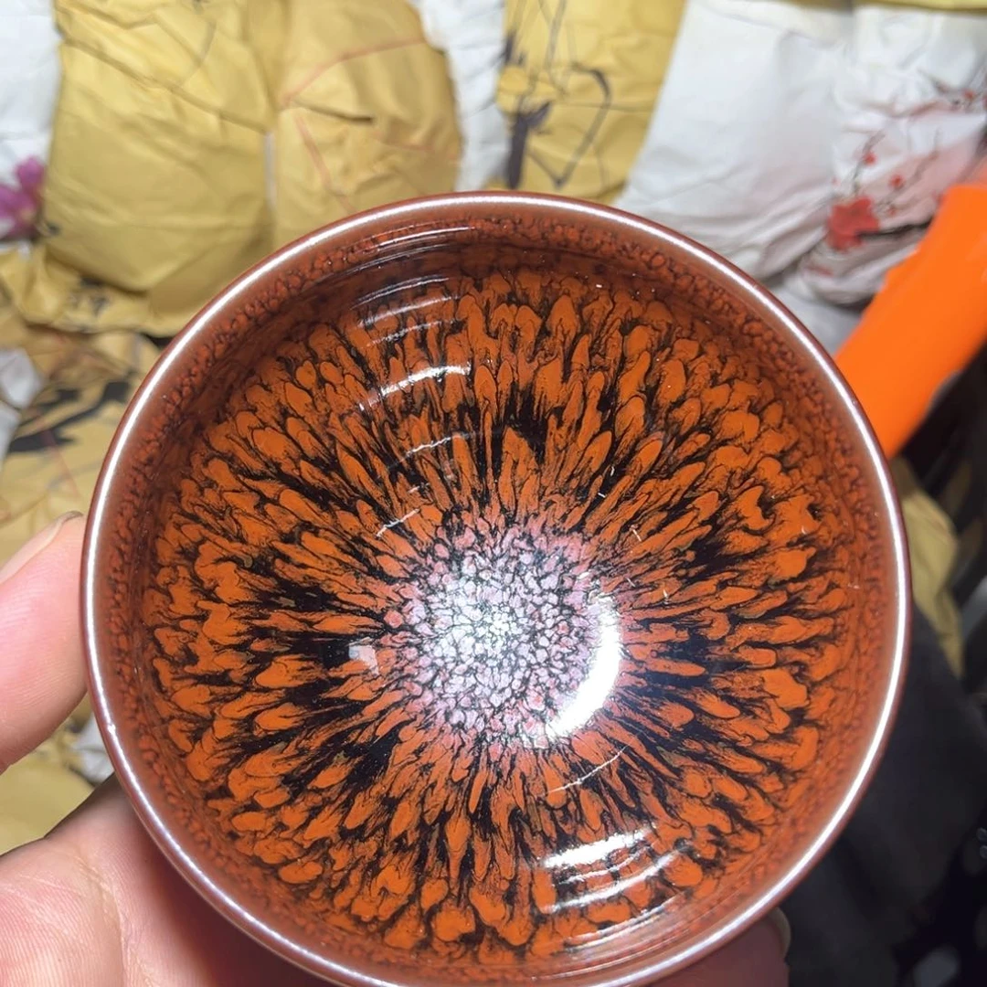 茶盏建盏手握泡茶主人杯