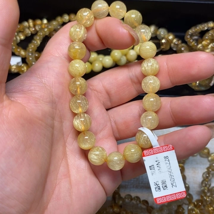 水晶手链未镶嵌芮*天然发晶