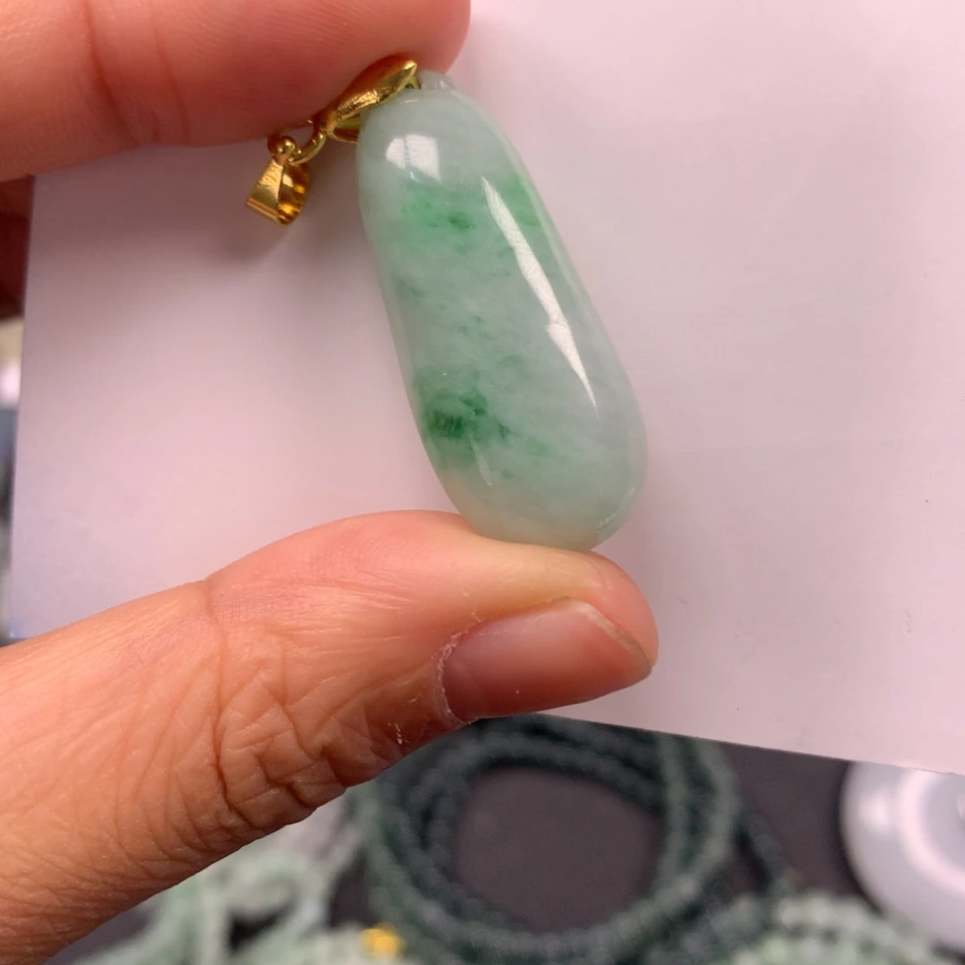 翡翠裸石纯天然a翡翠