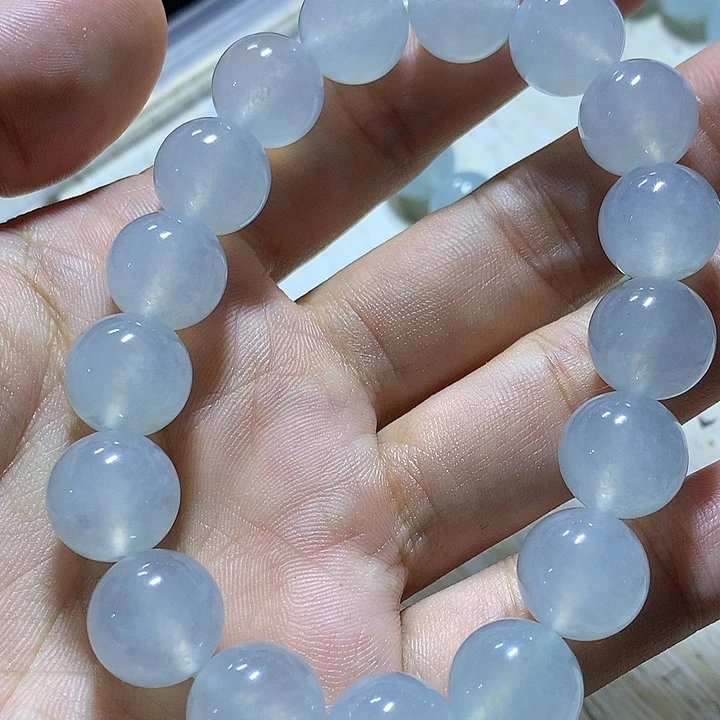 未镶嵌定制翡翠天然翡翠手串