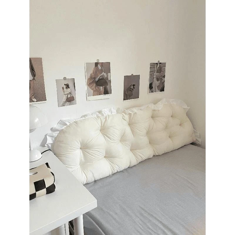 C拉芬德软糯床头靠垫榻榻米靠垫沙发靠枕学生宿舍靠背枕头加厚枕