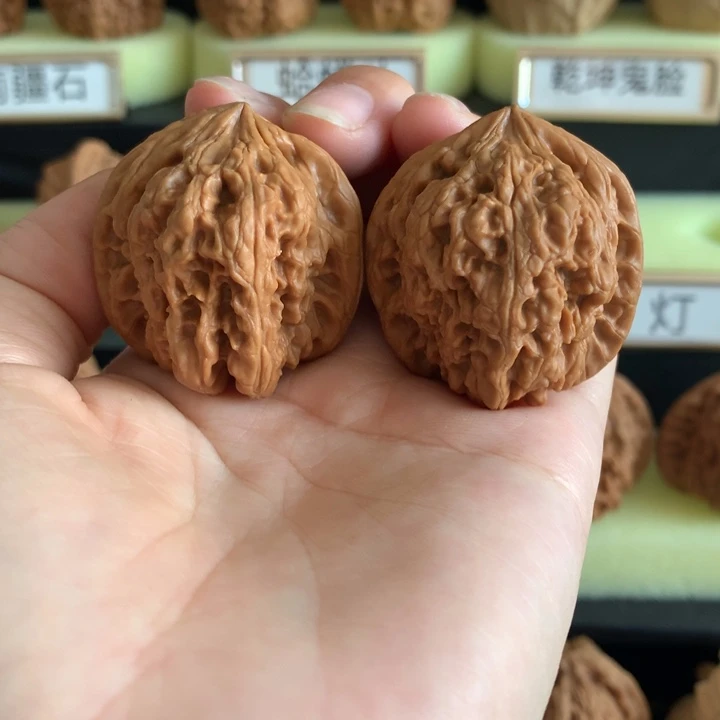 桃核把件文玩核桃千佛山36+