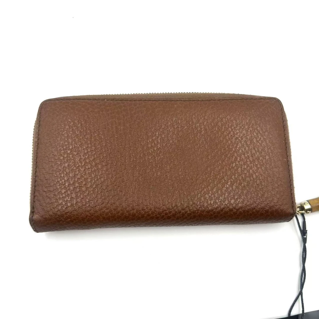 95新 GUCCI/古驰 古驰浅棕色钱包 2506260158