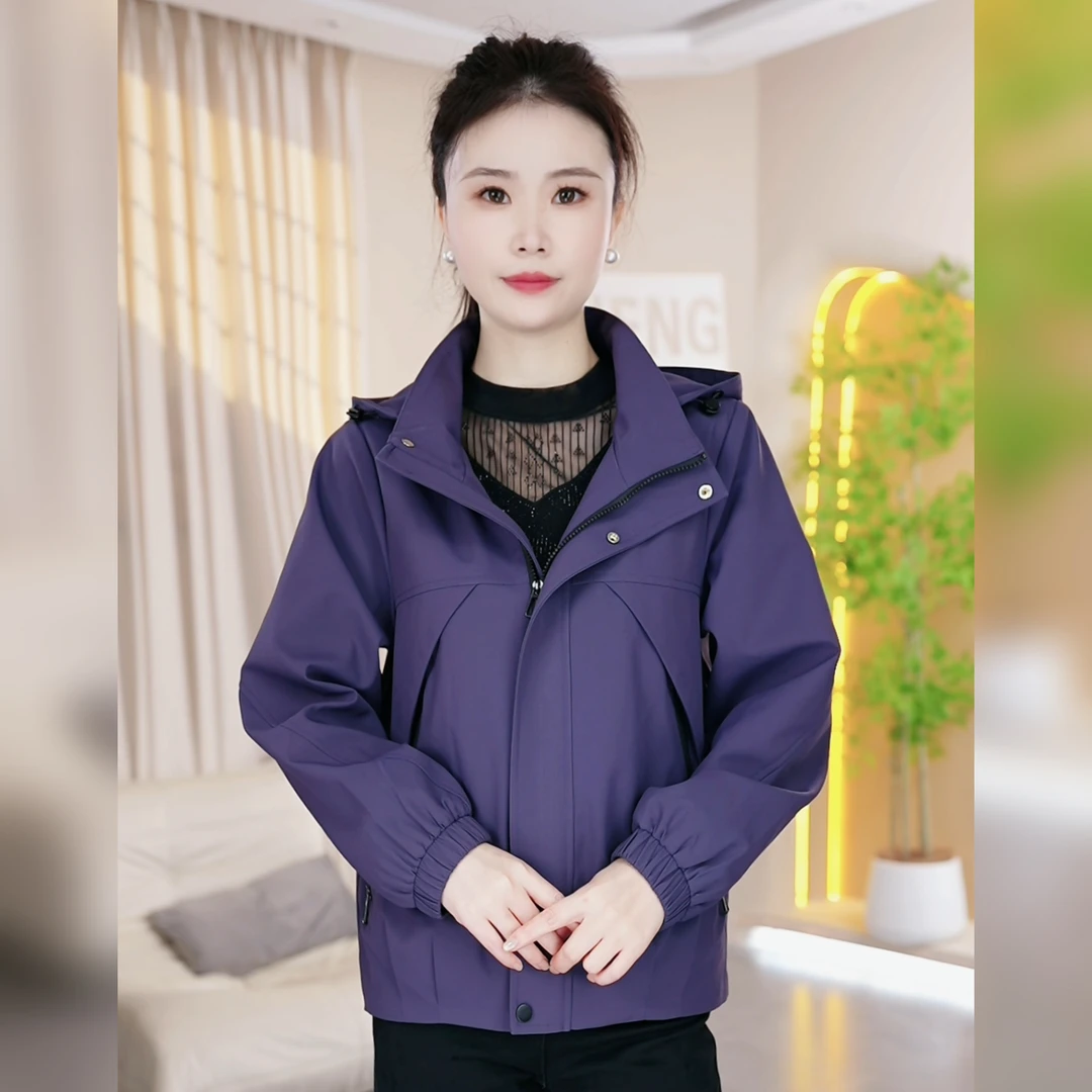 2025秋季新款洋气女士显瘦百搭时尚休闲韩版减龄短款宽松外套