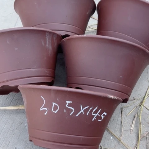 紫砂花盆100-5。30.5-14.5