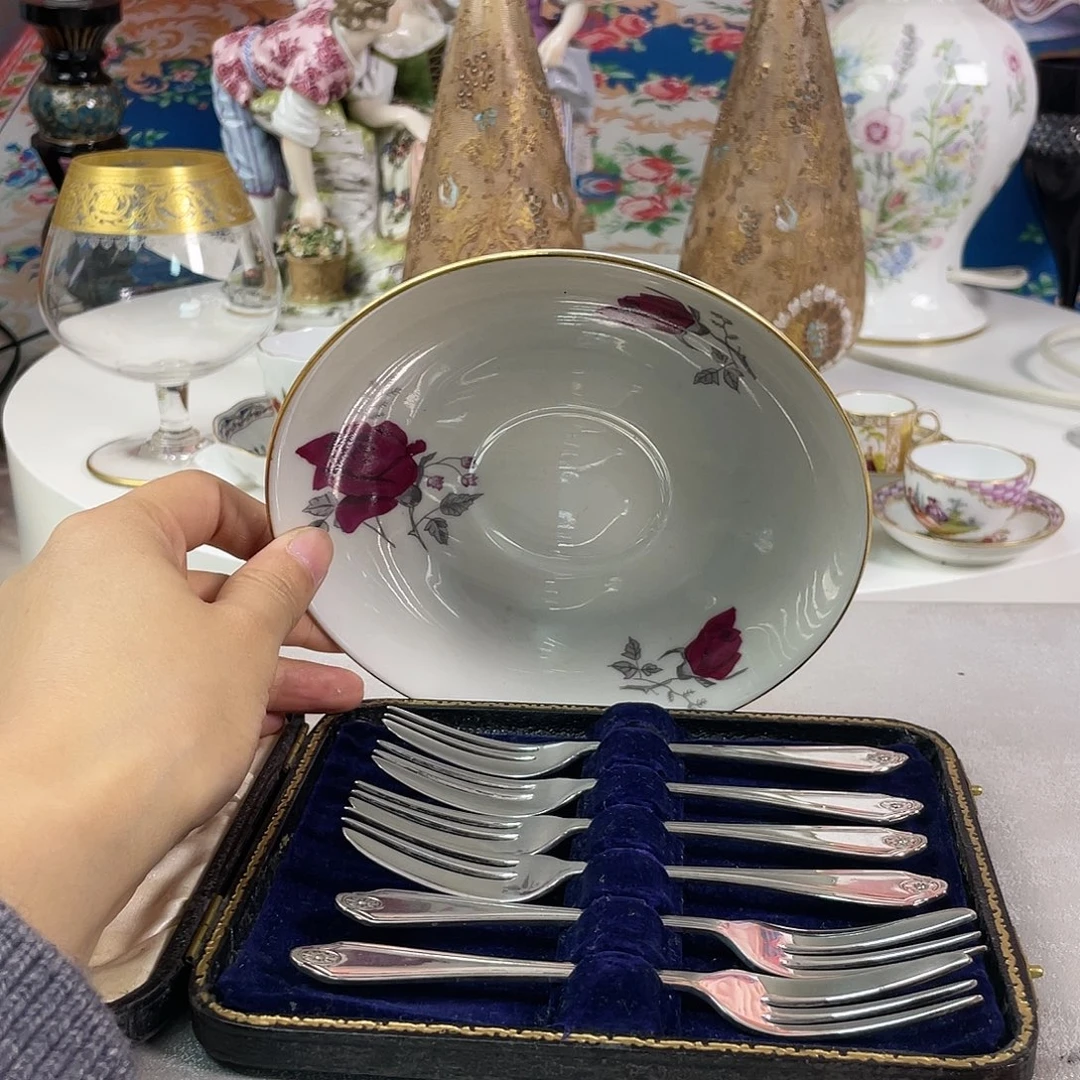 瓷器欧瓷咖啡杯水晶杯