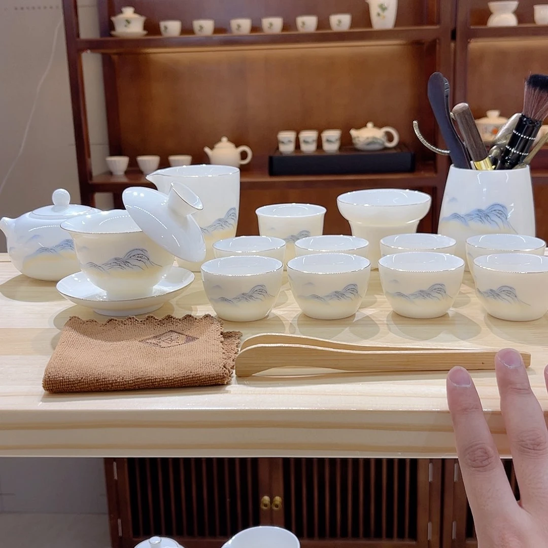 瓷片羊脂玉瓷羊脂玉瓷