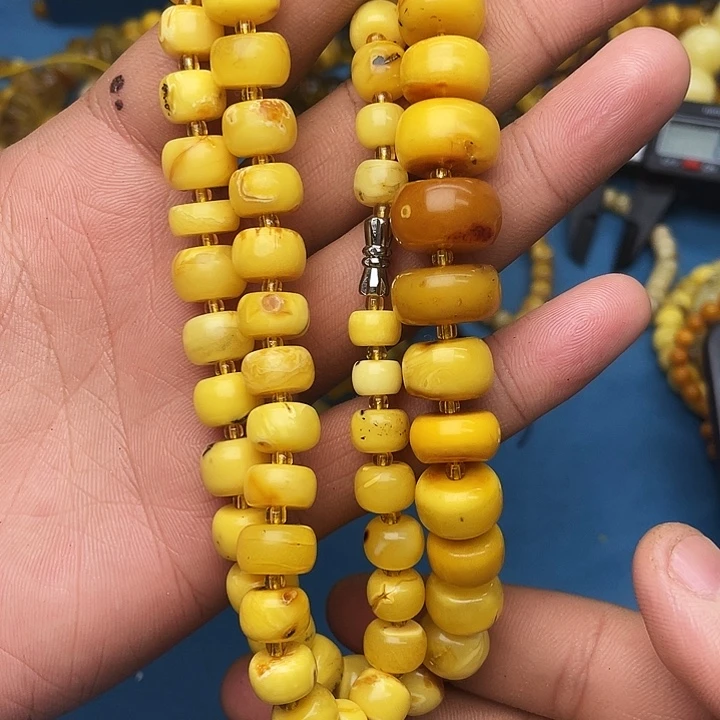 琥珀未镶嵌珠宝奇石