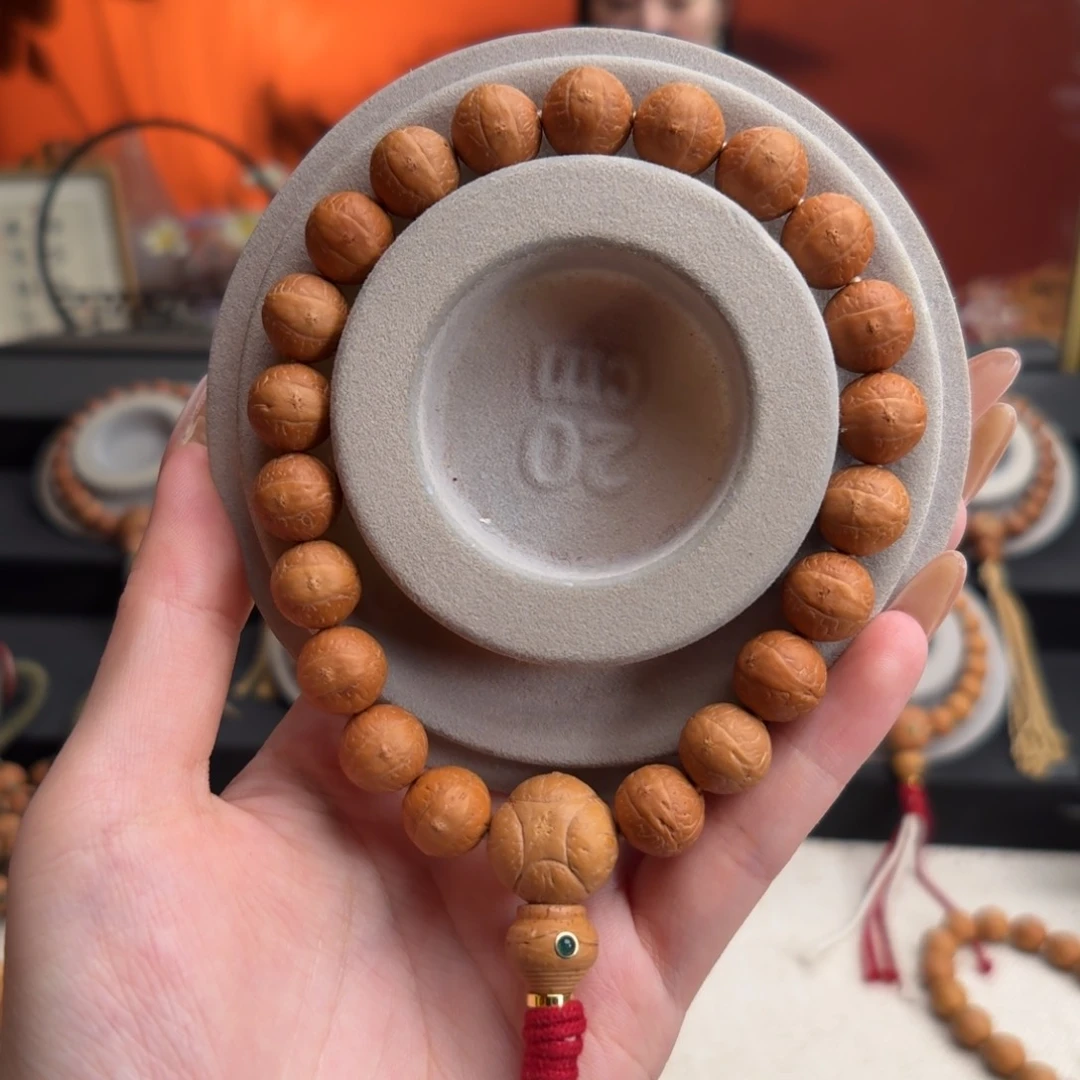 手串凤眼菩提12mm铁籽单圈素串货头