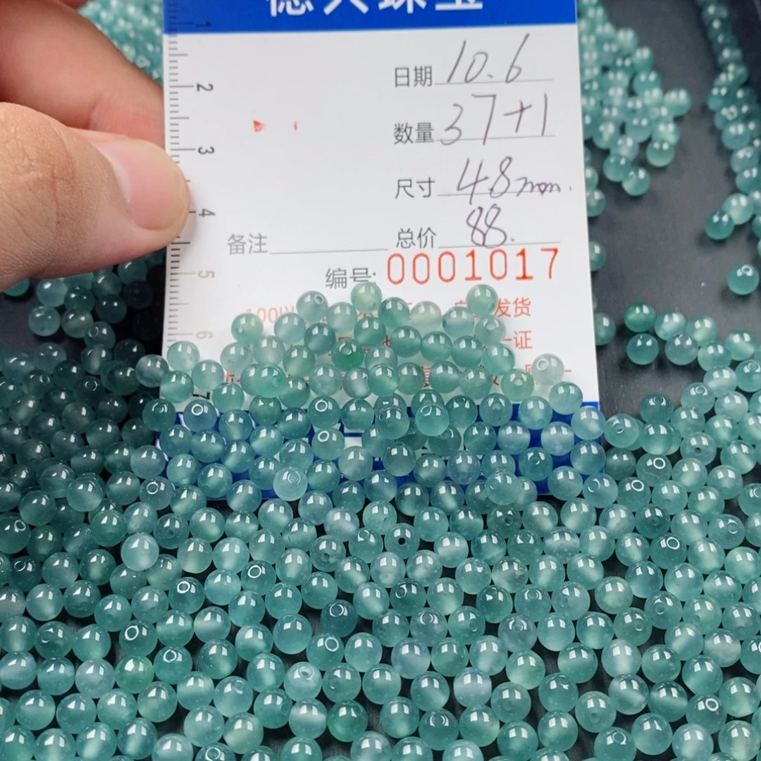 翡翠未镶嵌手链翡翠散珠多样性发货自选