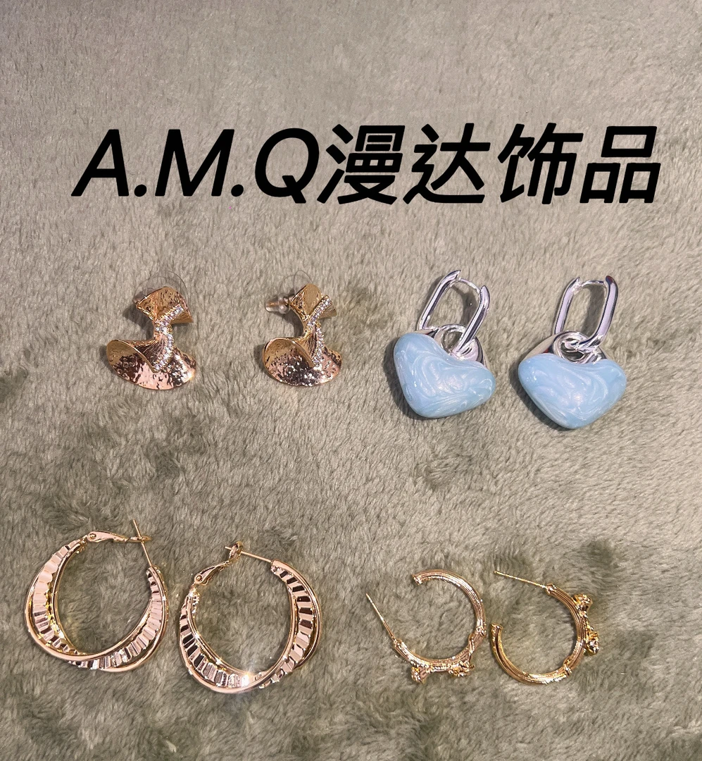 铜合金锆石耳饰 铜合金锆石耳饰 铜合金锆石耳饰 [高定耳饰]