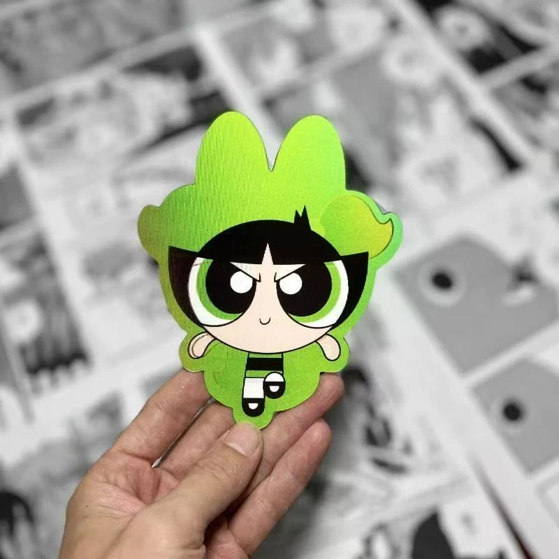 爆款创意飞天小女警贴收藏谷子礼物