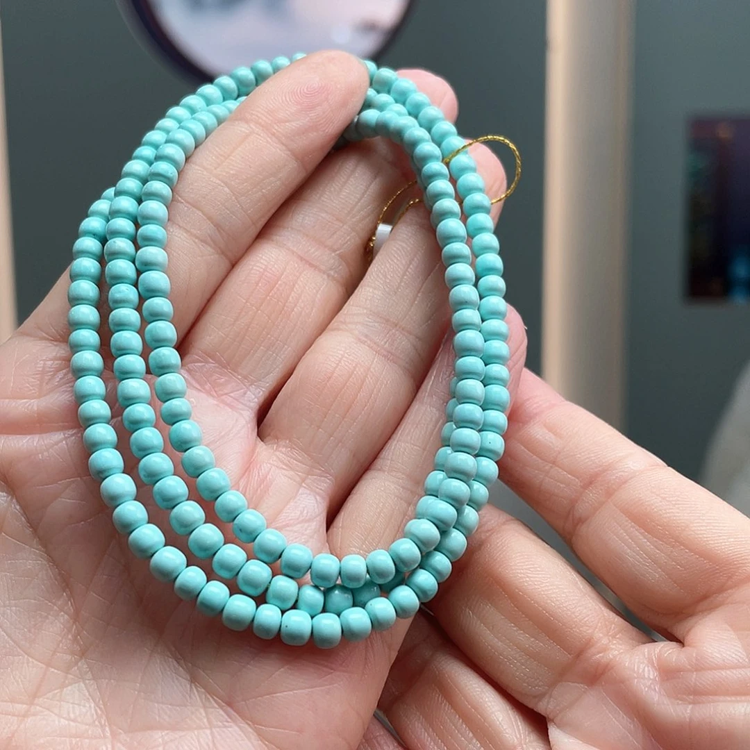 绿松石未镶嵌颈饰