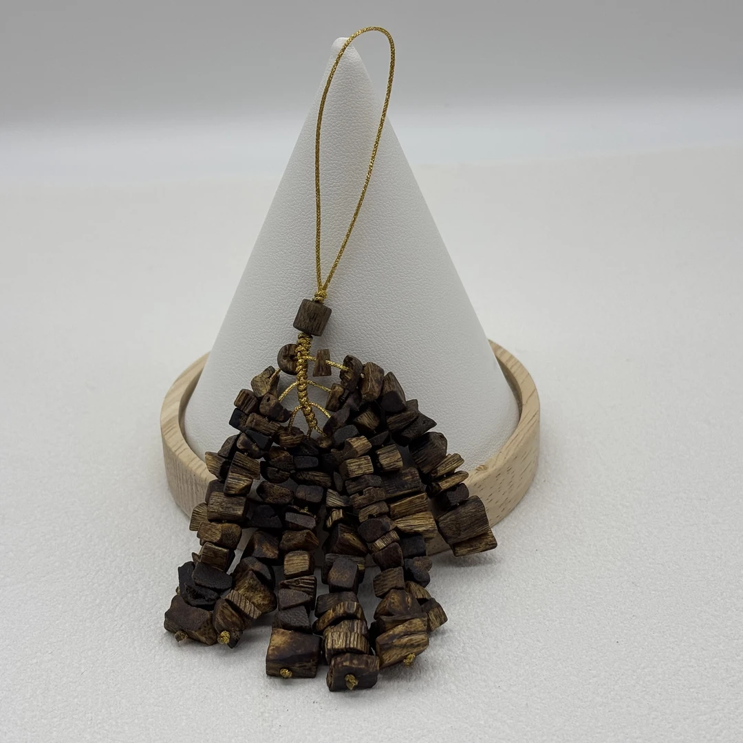 沉香海南奇楠多米8麦穗随形奇遇挂手机挂/钥匙挂/包挂 多样性发一