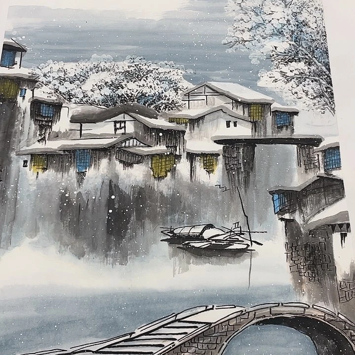 国画吕*师尹华杰老师作品666666