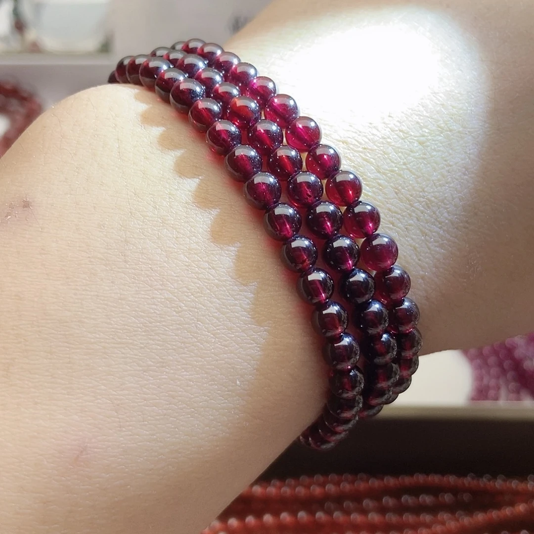 手链石榴石未镶嵌5.0