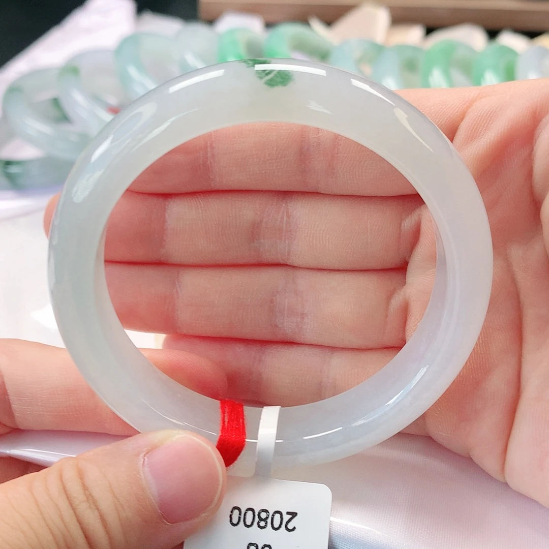 翡翠手镯未镶嵌缅甸A货翡翠手镯