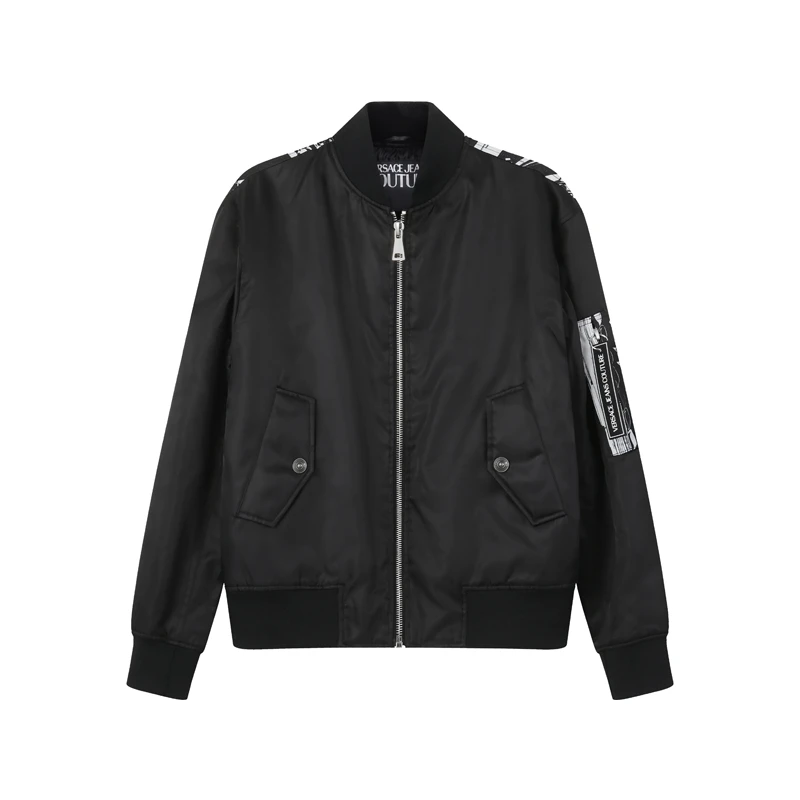 未使用 VERSACE/范思哲 VJC男士夹棉夹克式棉服 77GAS405 CQD58