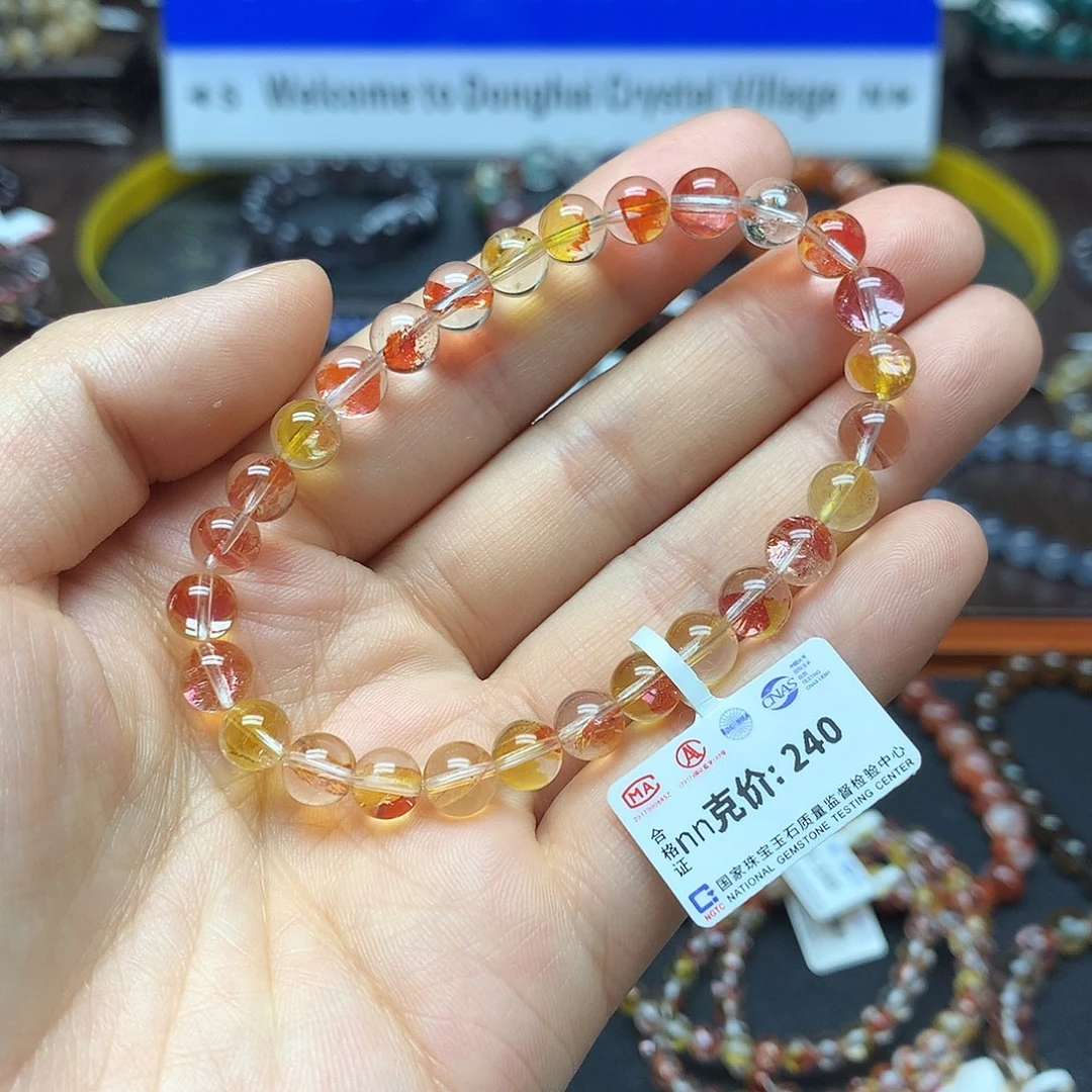 水晶手链未镶嵌手链