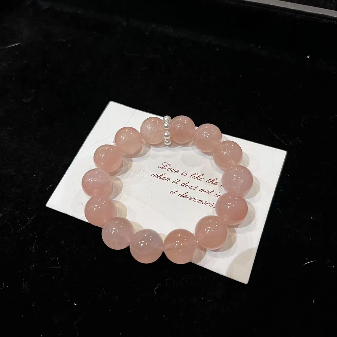 G11 14mm蜜桃西柚粉设计款手串 多样性发一