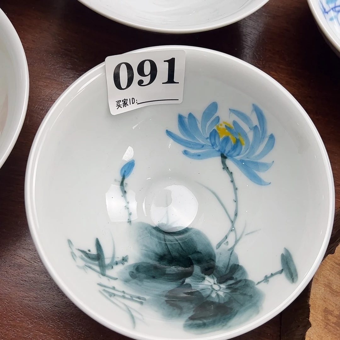 瓷片景德镇陶瓷手工手绘制作