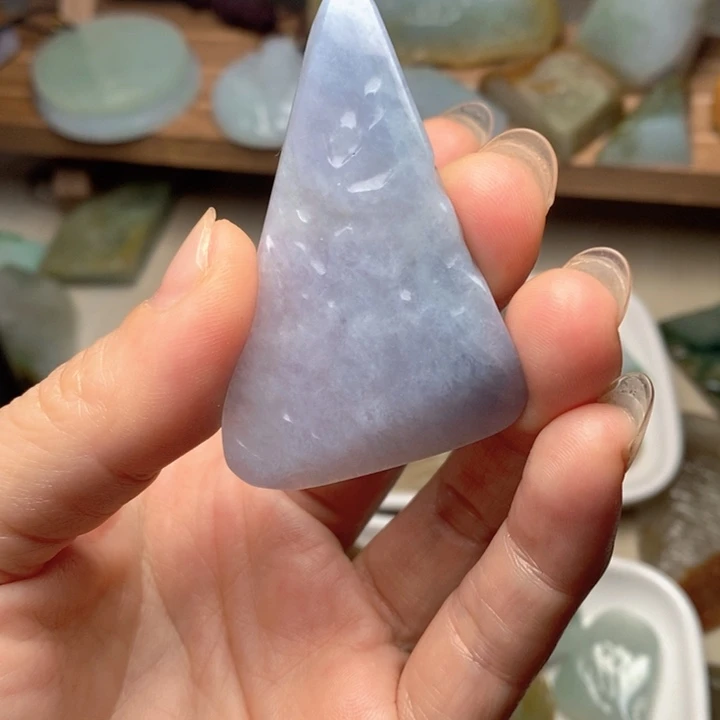 翡翠未镶嵌颈饰天然