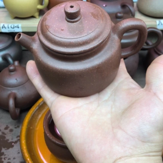 紫砂茶壶将坡泥得中160豪升左右