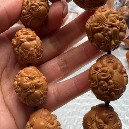 手串橄榄核橄榄雕的艺术