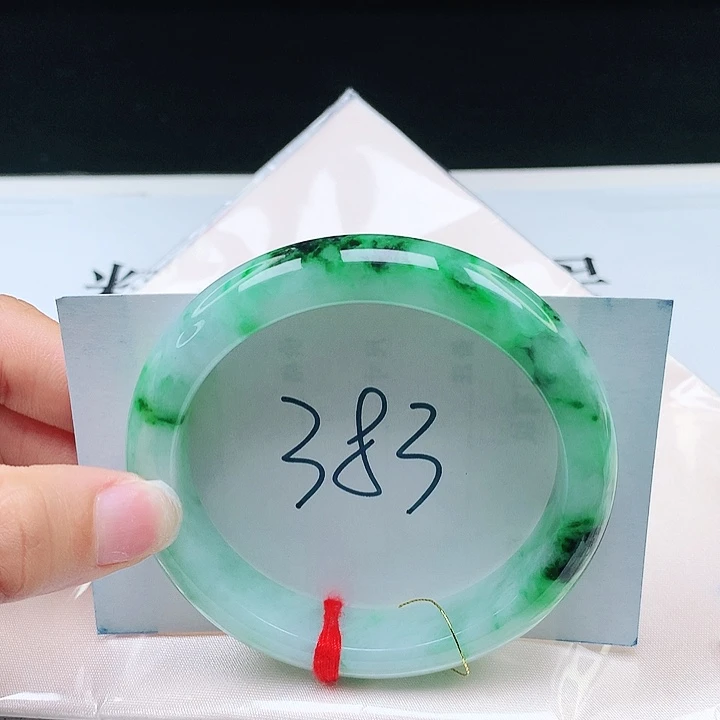 翡翠手镯未镶嵌56+正圈