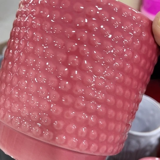 多肉绿植陶瓷花盆9.9包邮，有孔