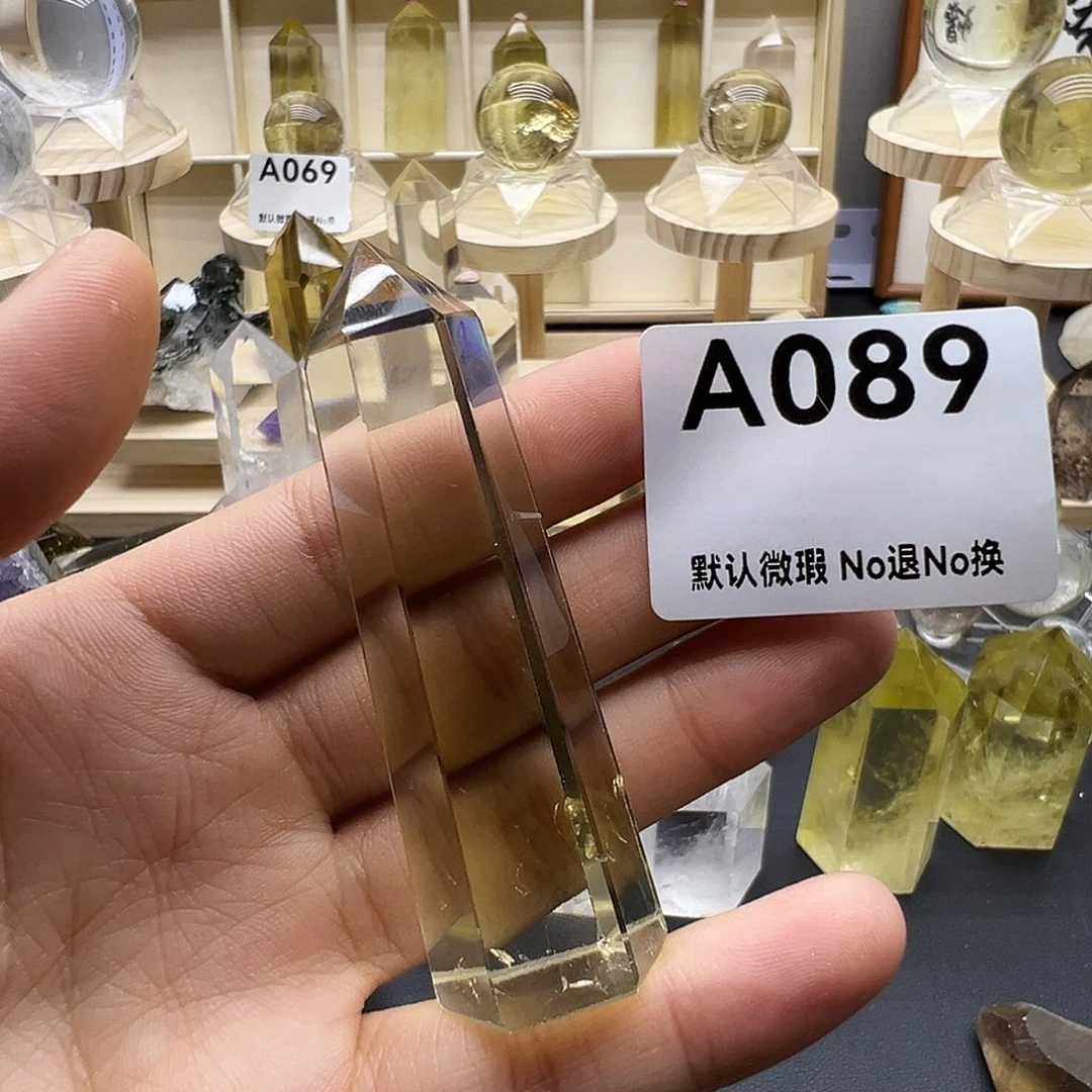 泰***l水晶天然水晶半成品未镶嵌微瑕