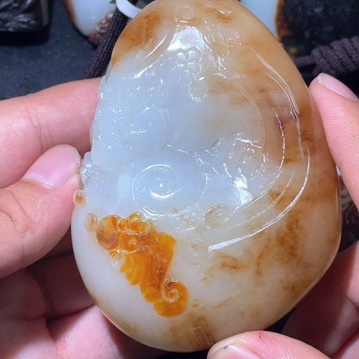 和田玉未镶嵌颈饰CC