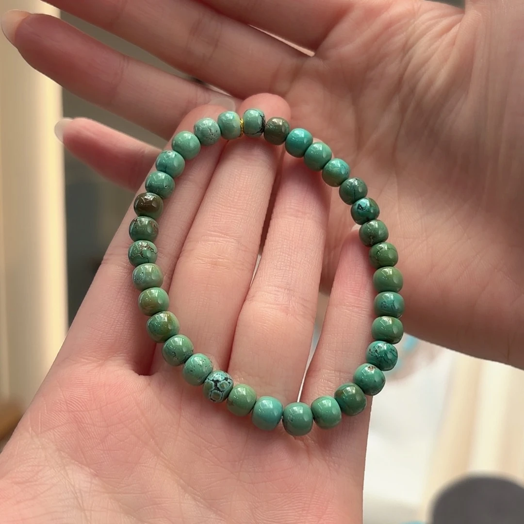 绿松石未镶嵌颈饰