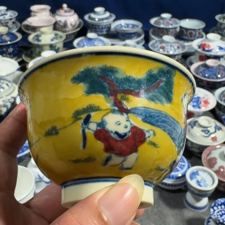 景德镇手工手绘杯