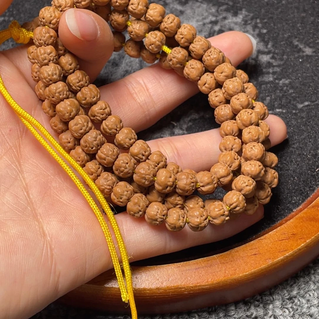 金刚菩提手串毛****！定制收藏级佛手尺寸6.8